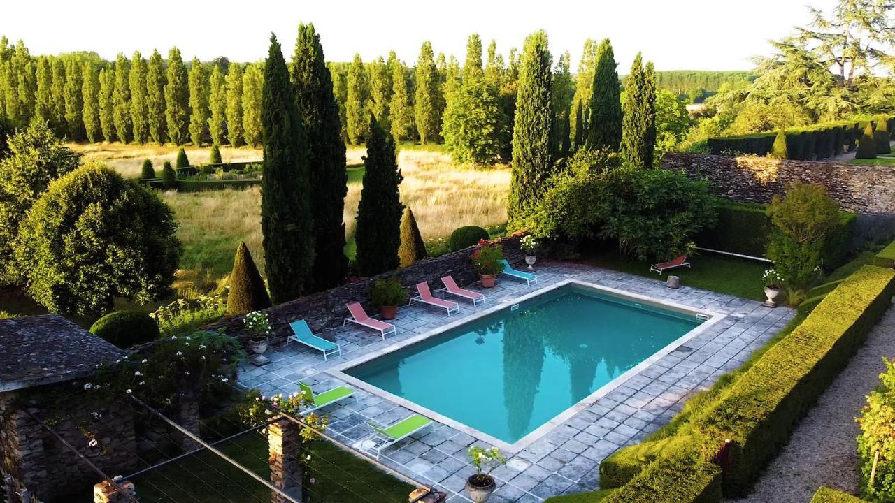 Manoir De La Groye Hotel Saint-Saturnin-sur-Loire Exterior foto